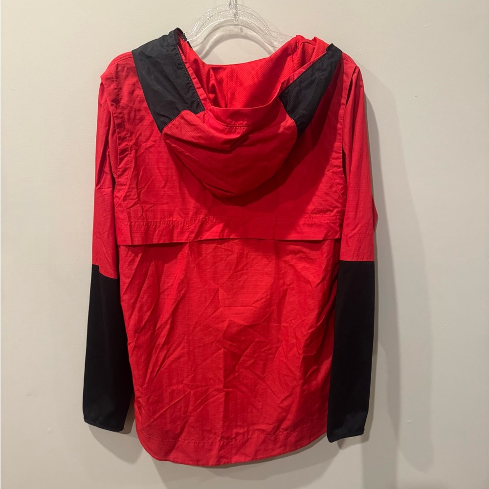 Nike Red and Black Georgia Bulldogs Windbreaker Pullover - Picture 3 of 4